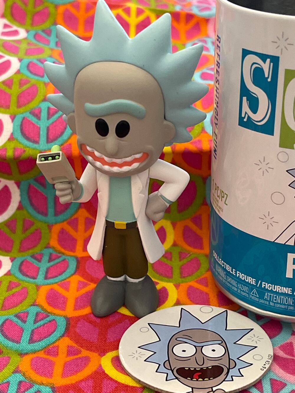 Funko Soda 2022 Rick - Rick & Morty Vinyl Figures Soda Can Pog & Figure